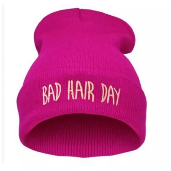 Accessories - 1 Left⭐️Bad Hair Day Beanies❤️💜